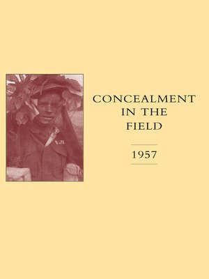 cover image of Concealment in the Field 1957